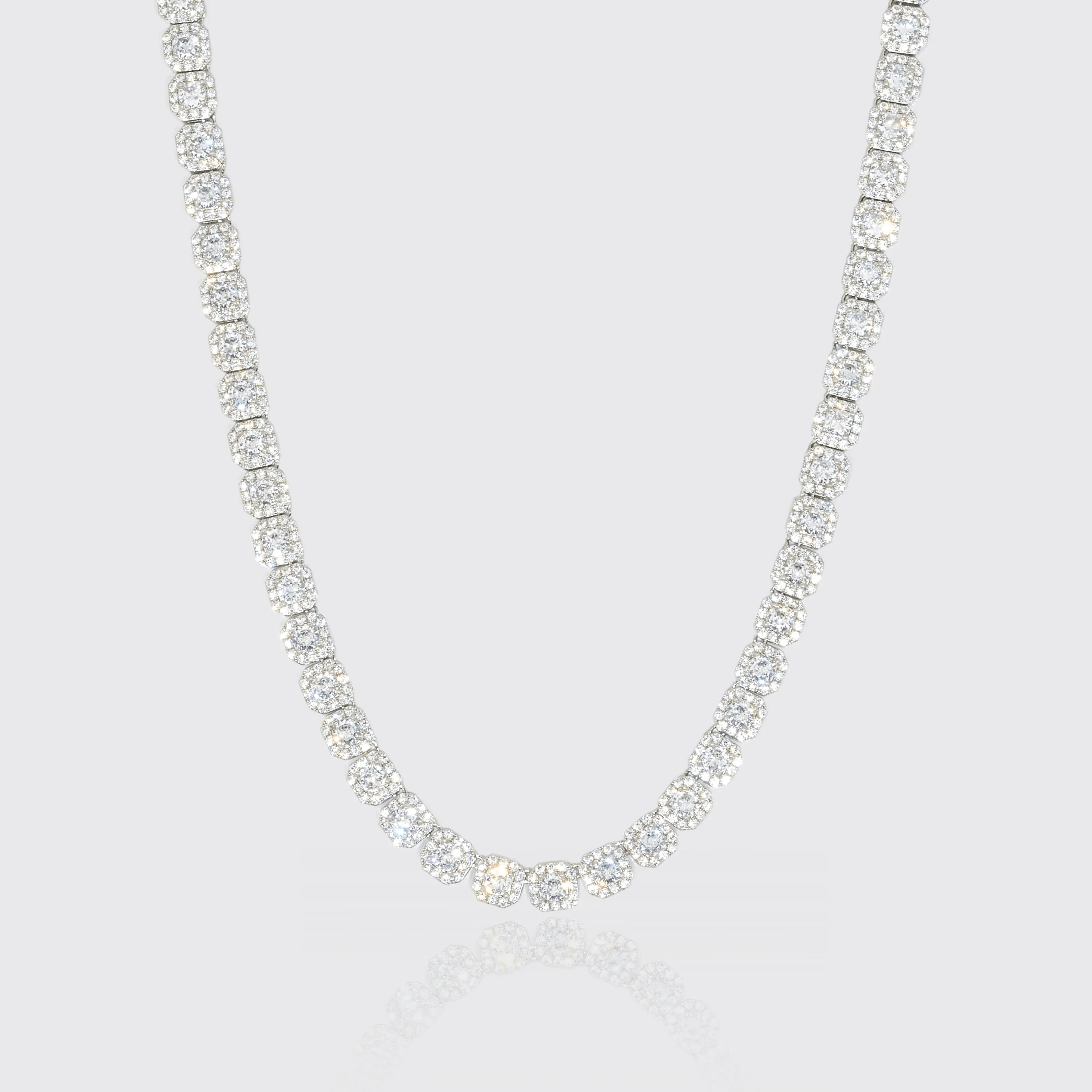 10mm Clustered Tennis Chain - Image 7
