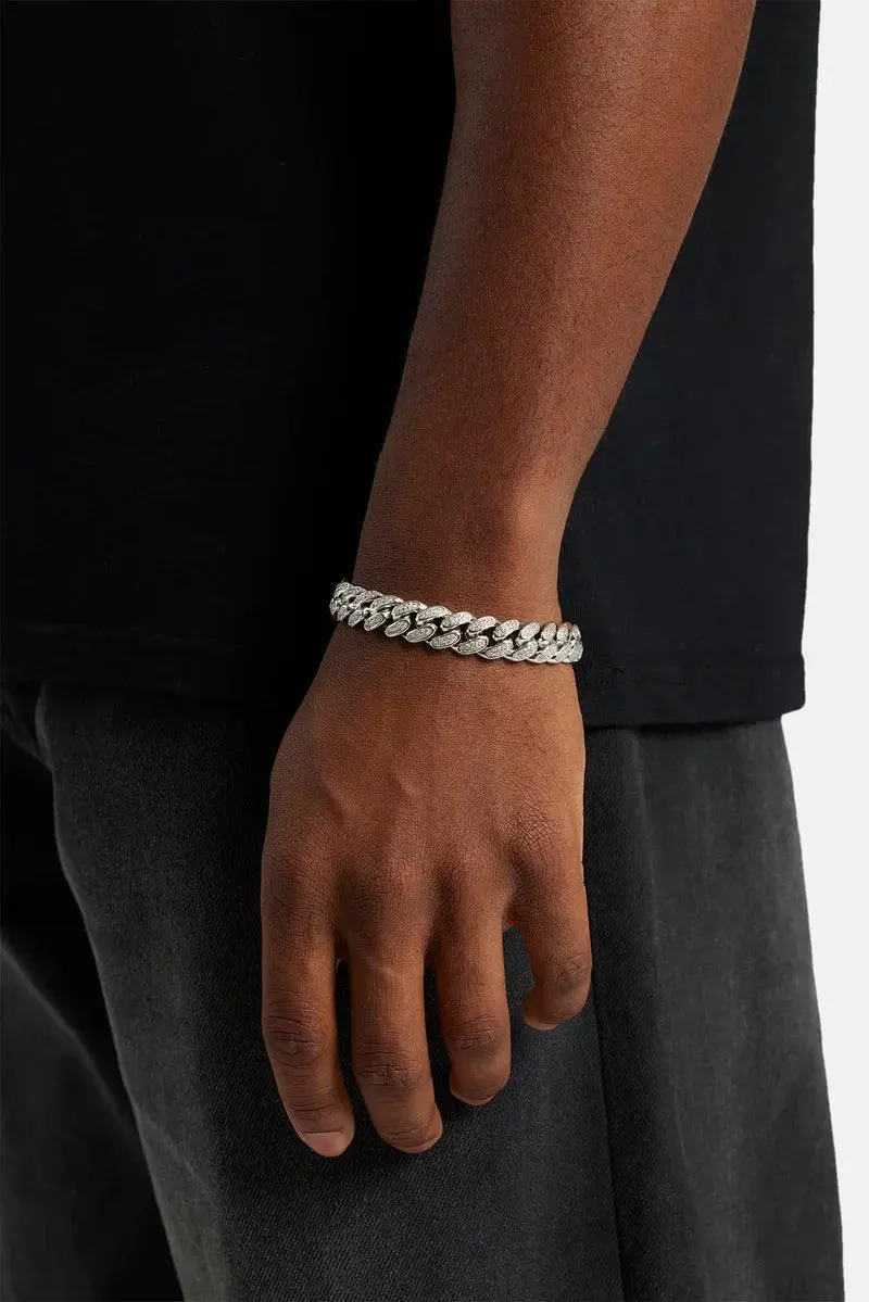 12MM ICED CUBAN LINK BRACELET - Image 8