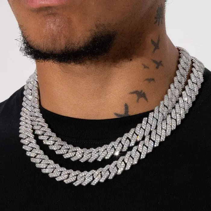 14MM VVS ICED OUT CUBAN CHAIN - Image 4
