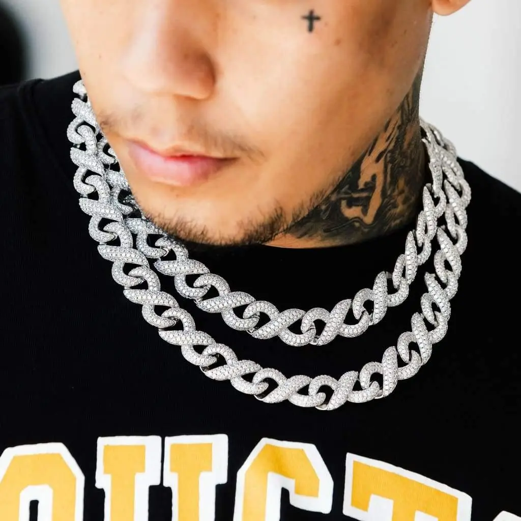 15mm Infinity Diamond Chain - Image 3