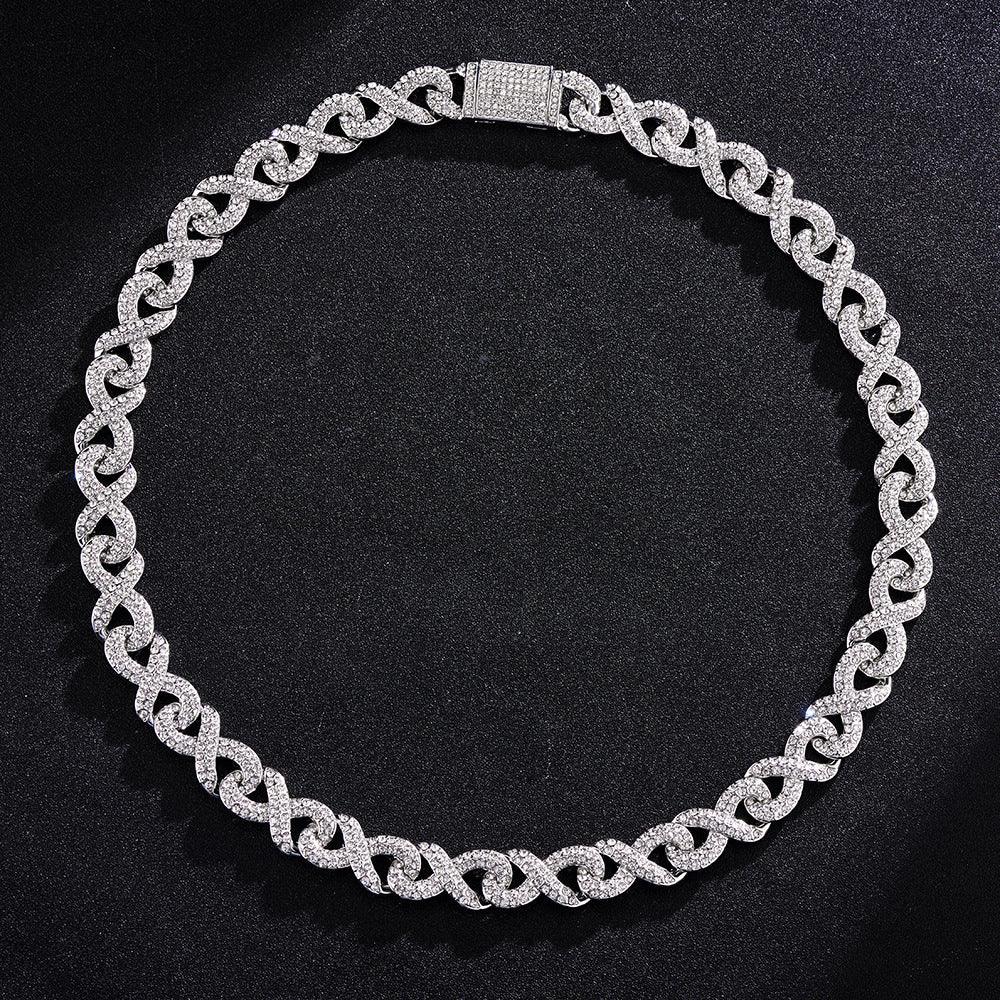 16MM ICED OUT INFINITY CUBAN CHAIN - Image 4
