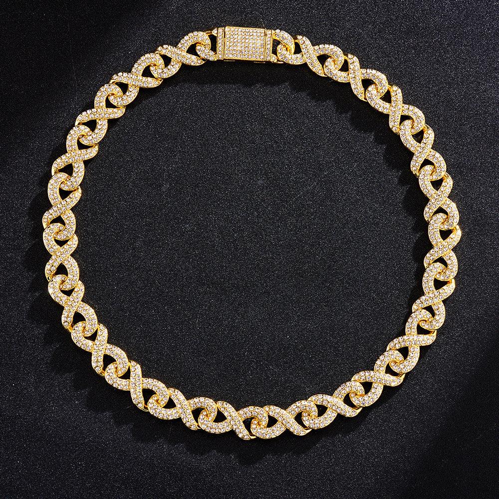 16MM ICED OUT INFINITY CUBAN CHAIN - Image 5
