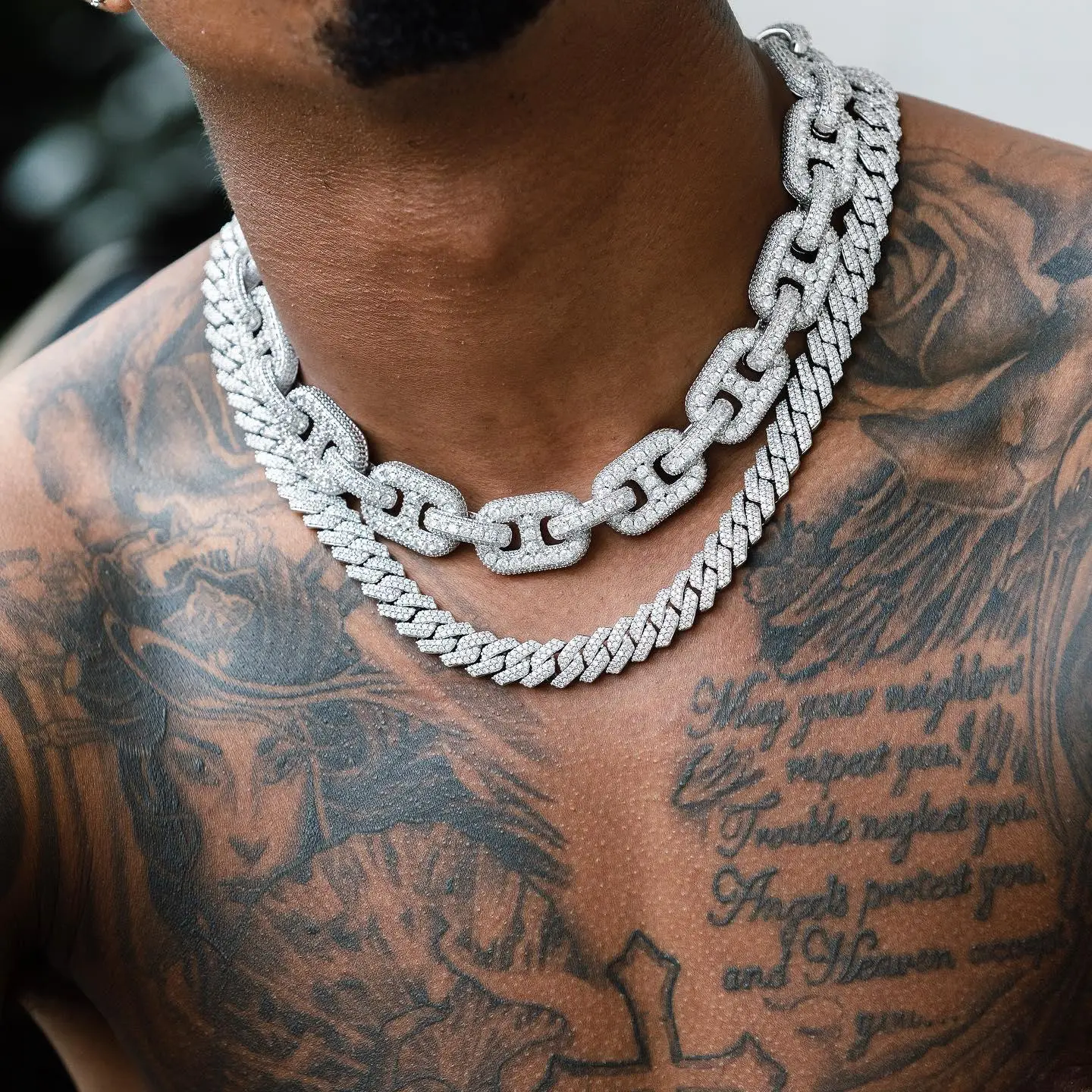 20mm 8-Link Diamond Chain - Image 11