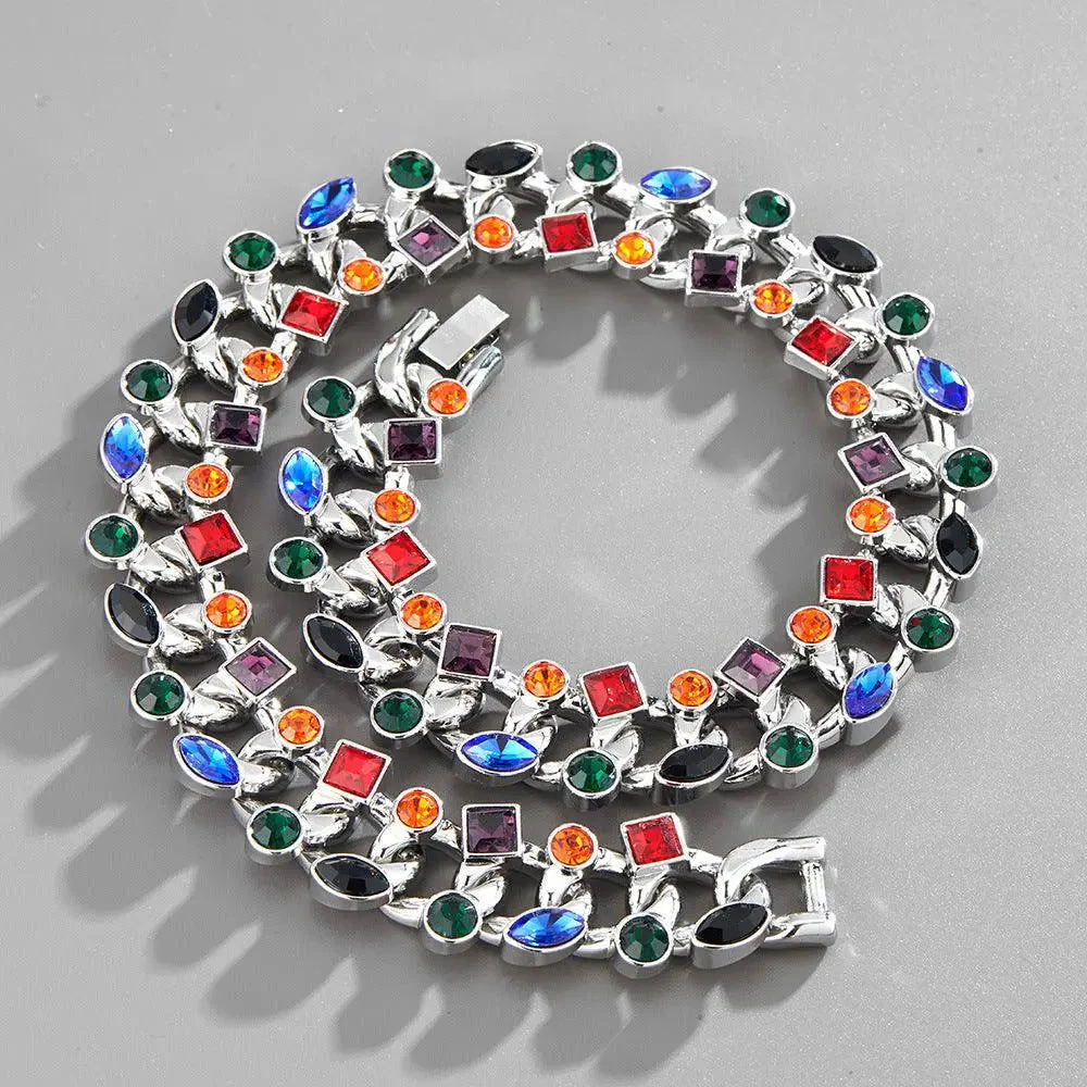 22MM GEMSTONE CUBAN CHAIN - Image 3