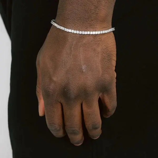 3MM VVS Tennis Bracelet - Image 6