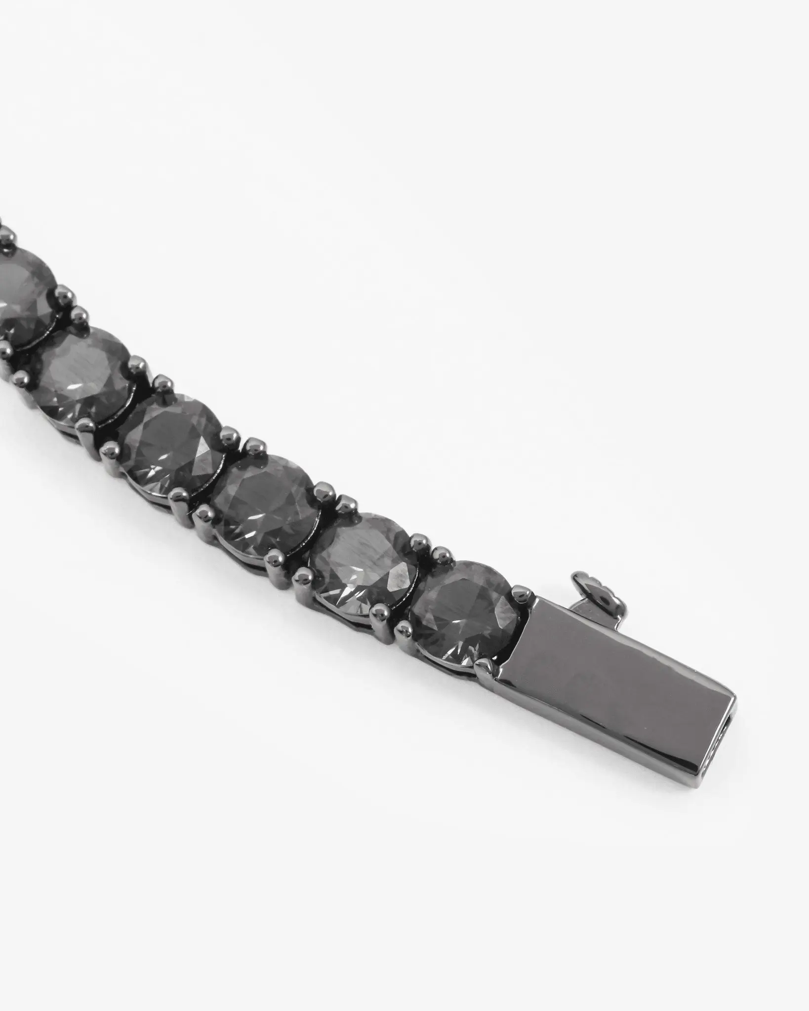 5mm Tennis Bracelet - Black - Image 2