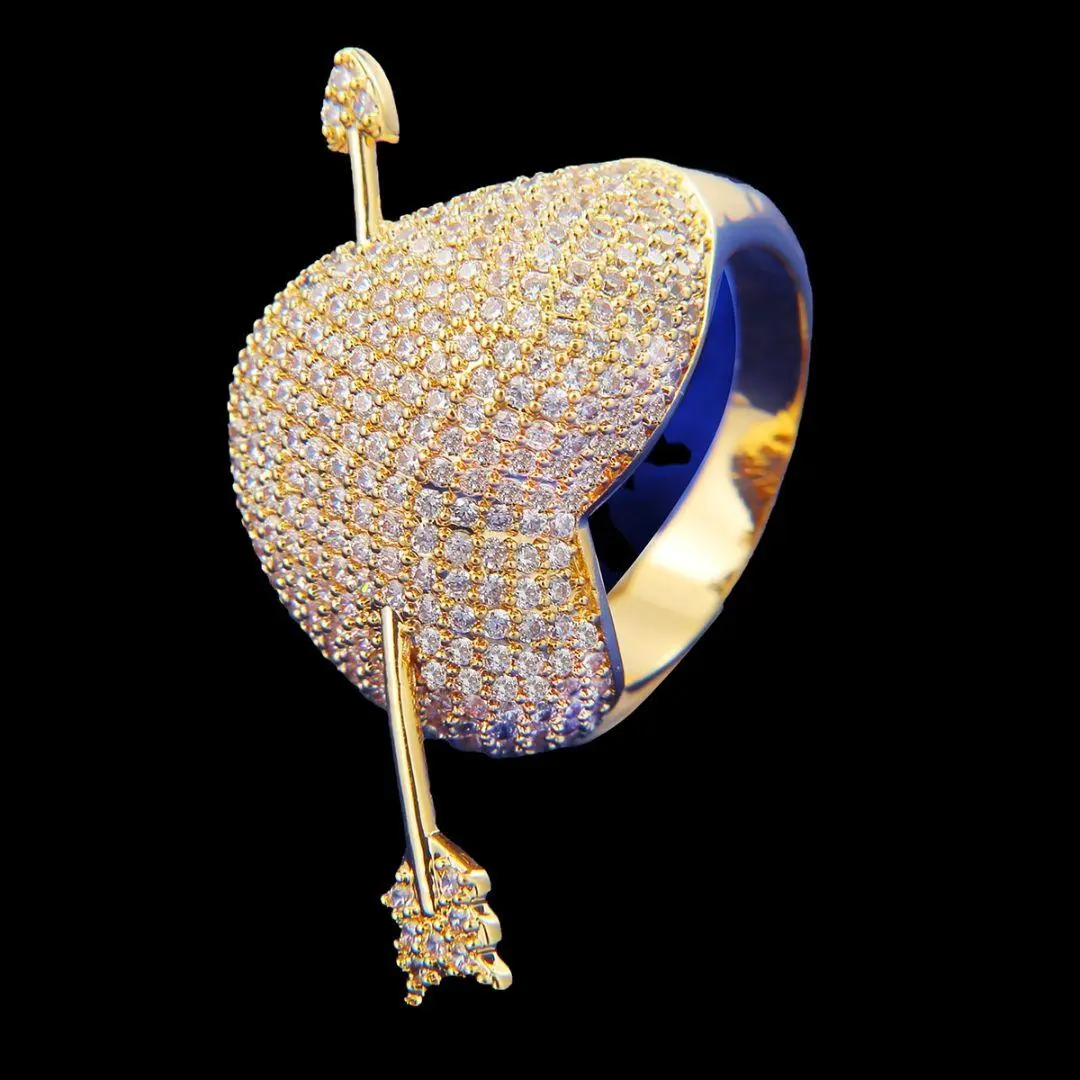 Arrow Heart Edition Iced Out Ring - Image 4