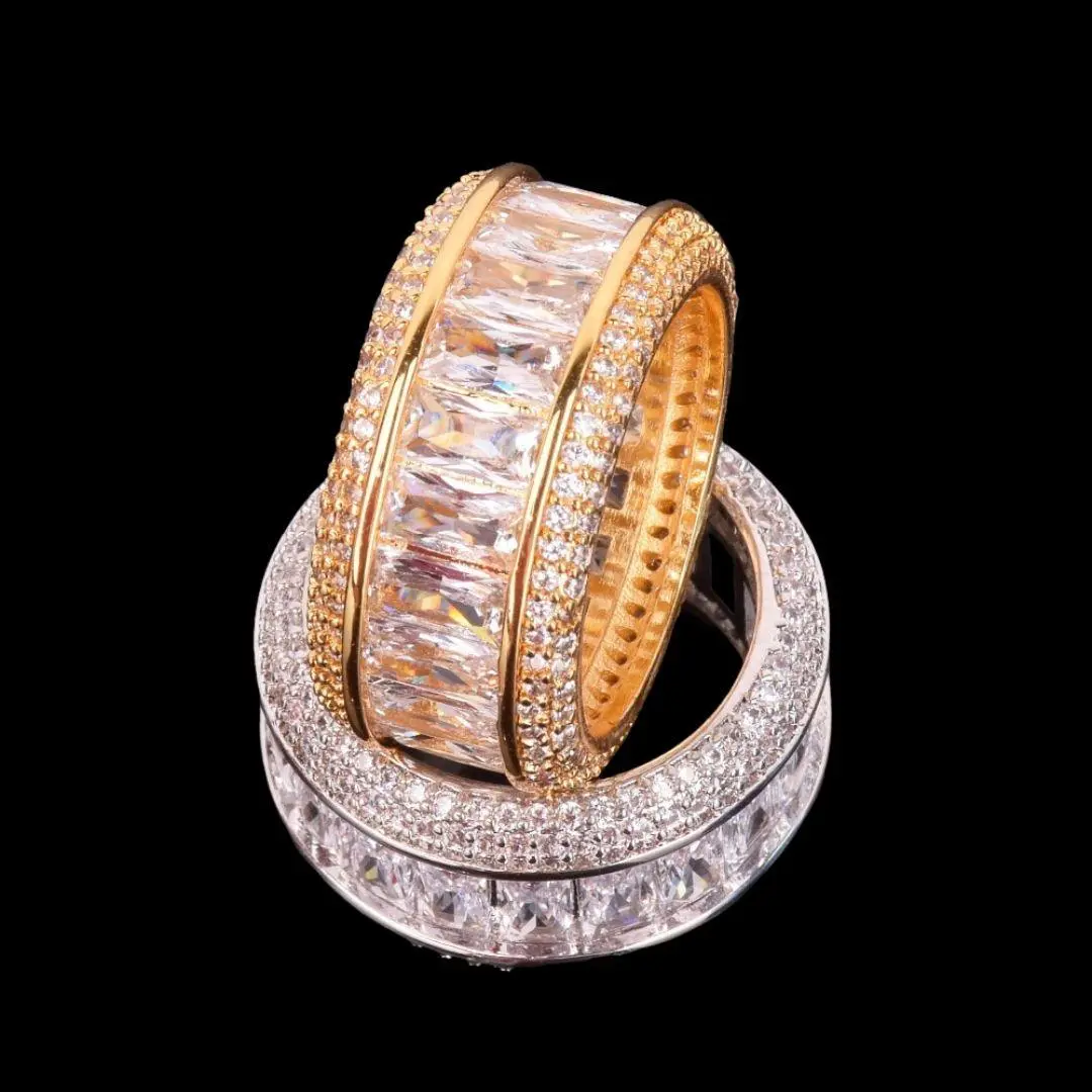 Baguette Cut Iced Out Ring - Image 6