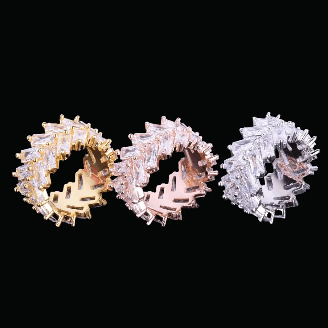 Baguette Edition Iced Out Ring - Image 2