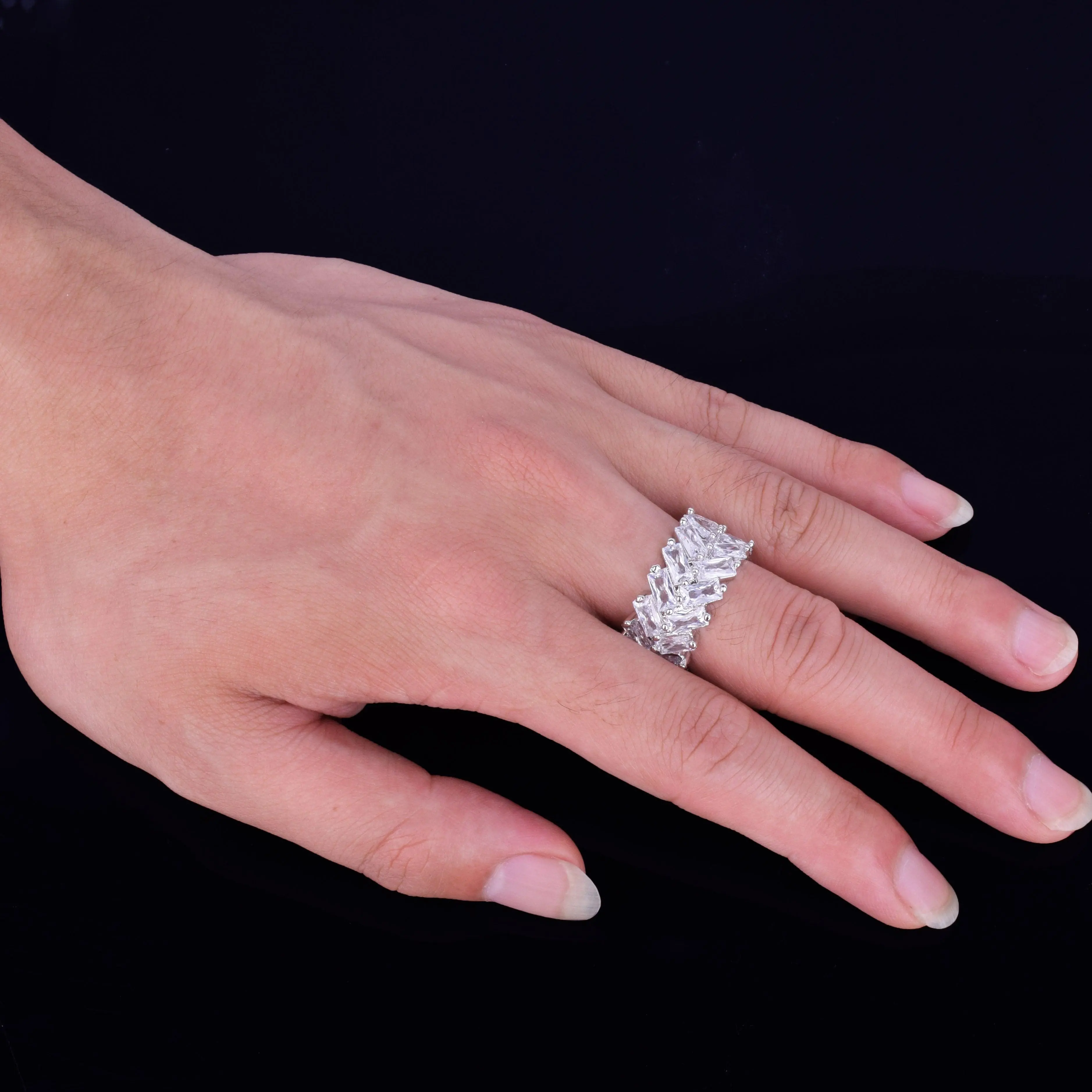 Baguette Edition Iced Out Ring - Image 6
