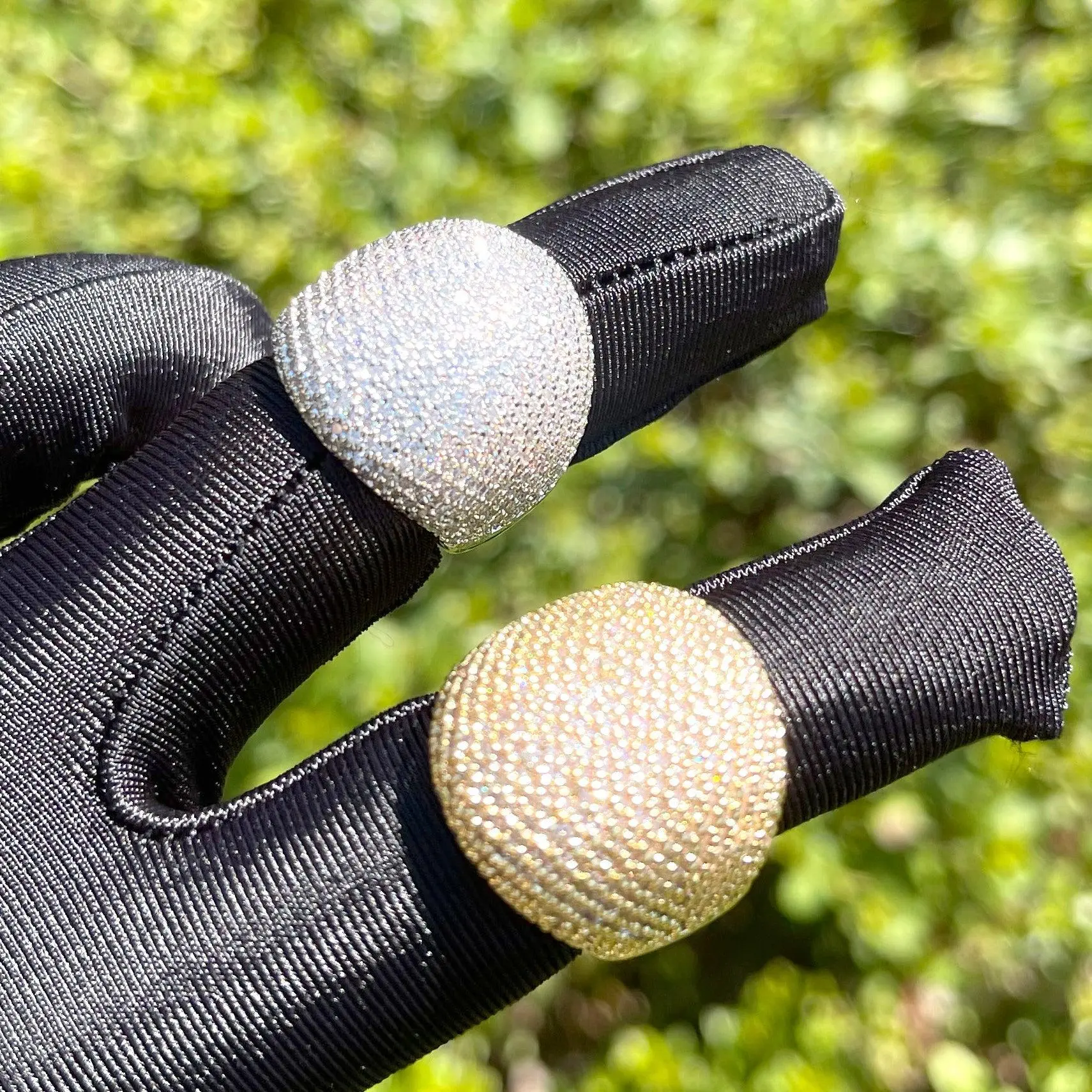 Bold Round Iced Out Ring - Image 7