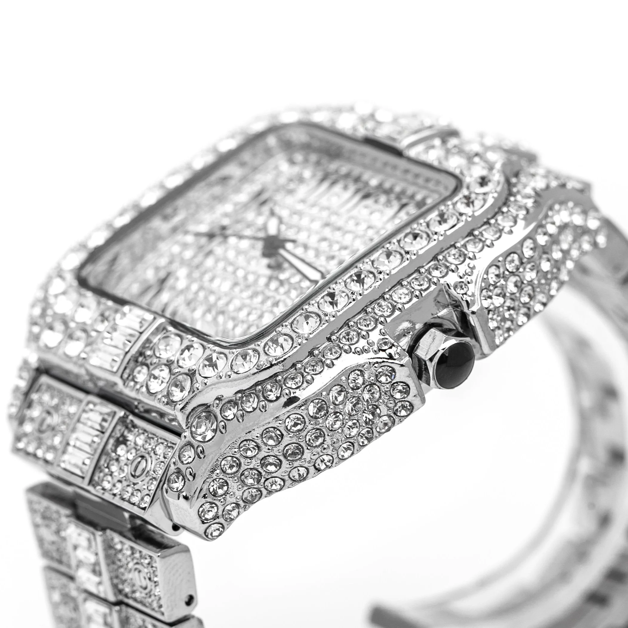Arabic VVS Iced Out Watch - Image 6