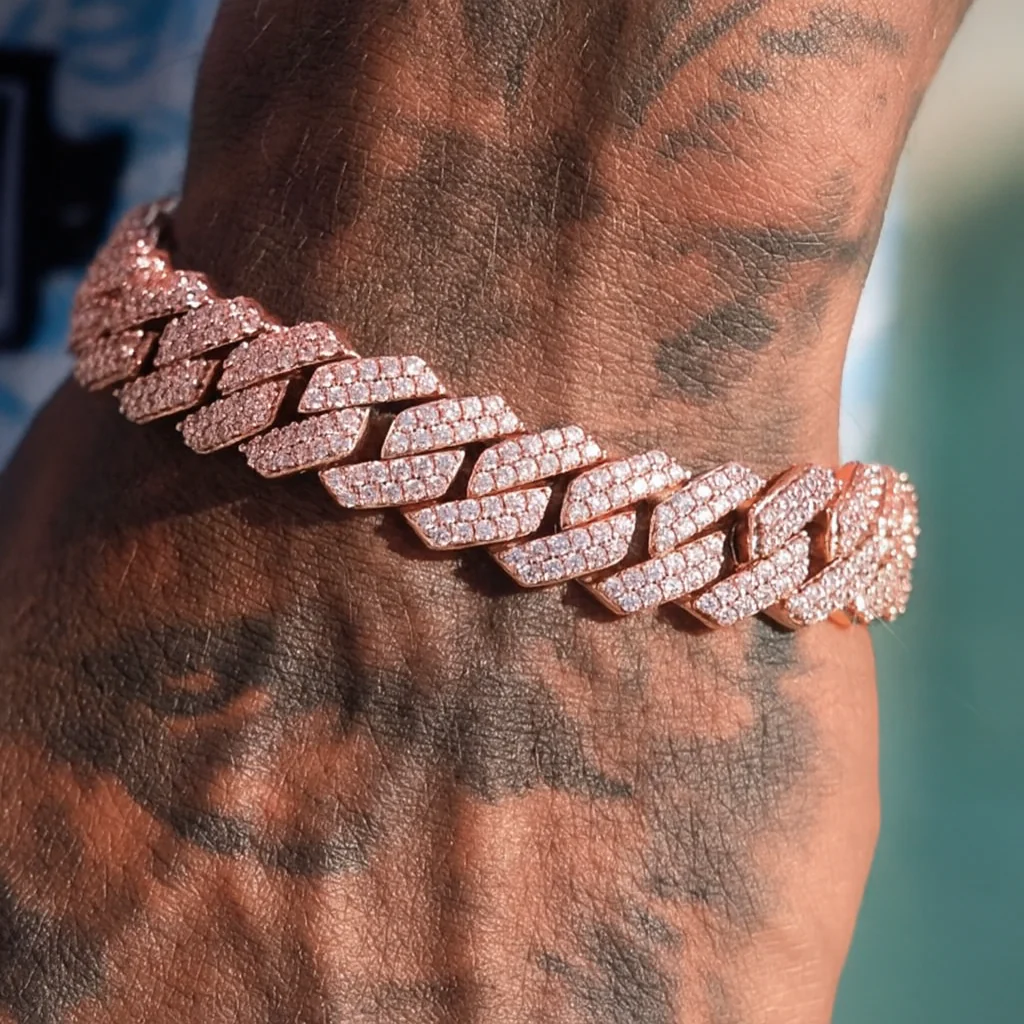 14MM VVS Iced Out Bracelet - Image 3