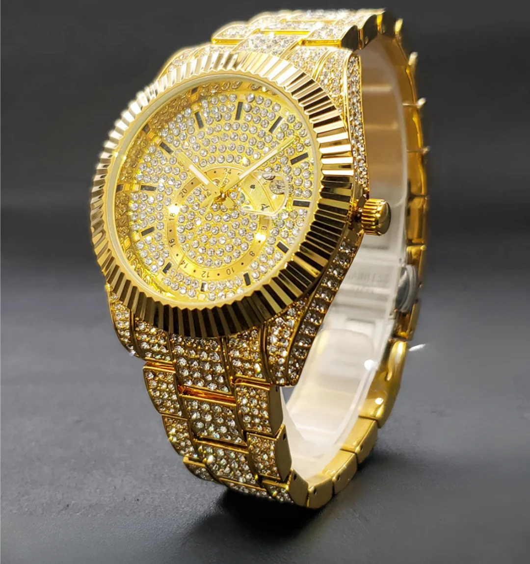 Chrono Iced Out Watch - Image 2