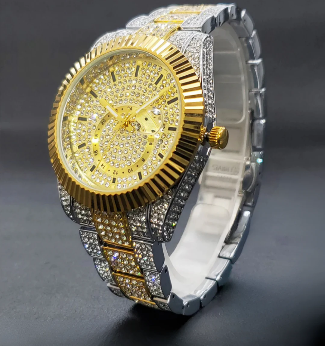 Chrono Iced Out Watch - Image 3