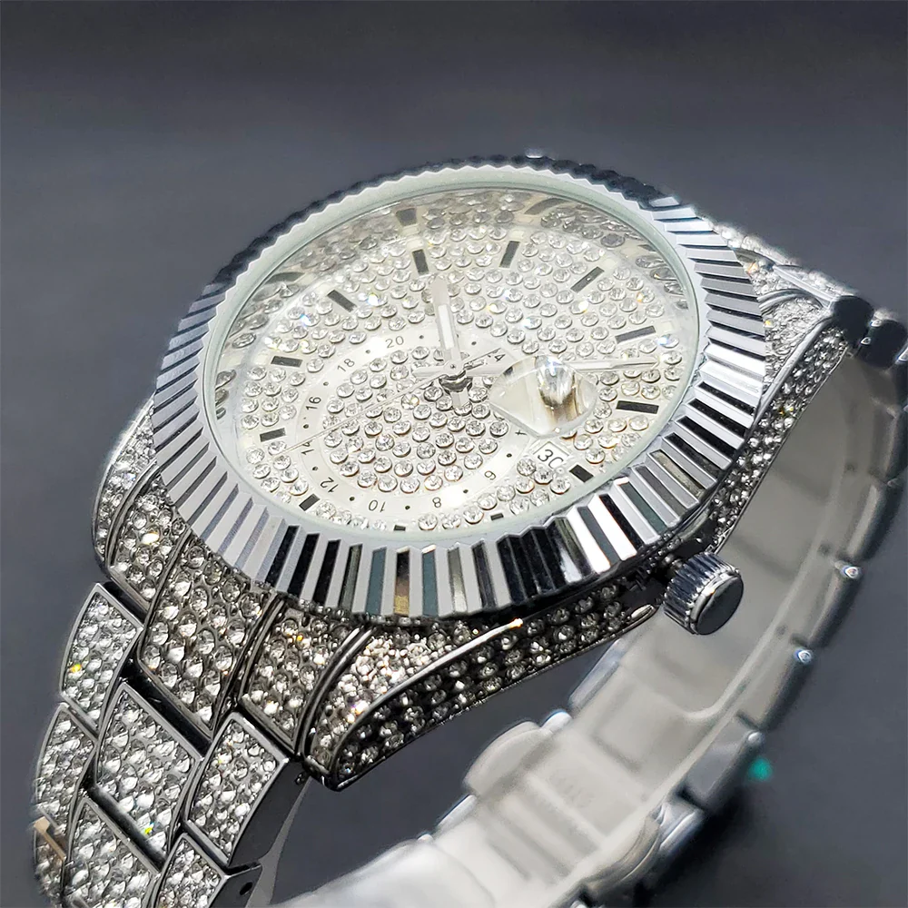 Chrono Iced Out Watch - Image 7