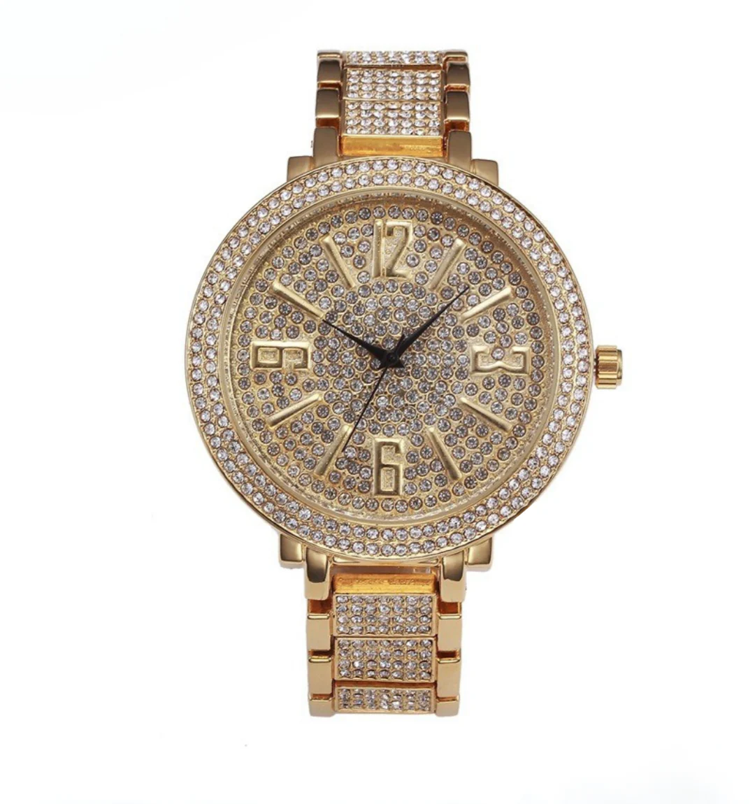 Crown Iced Out Watch - Image 2