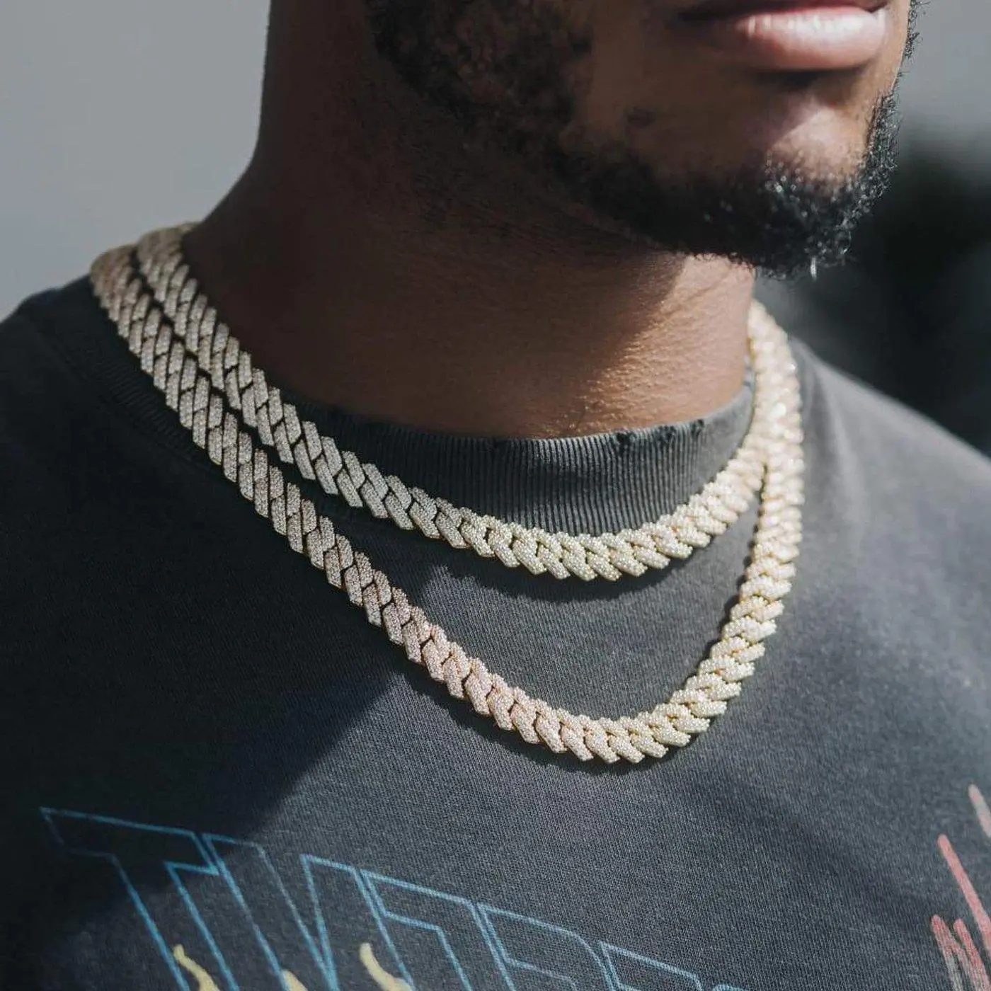 14MM VVS ICED OUT CUBAN CHAIN - Image 2