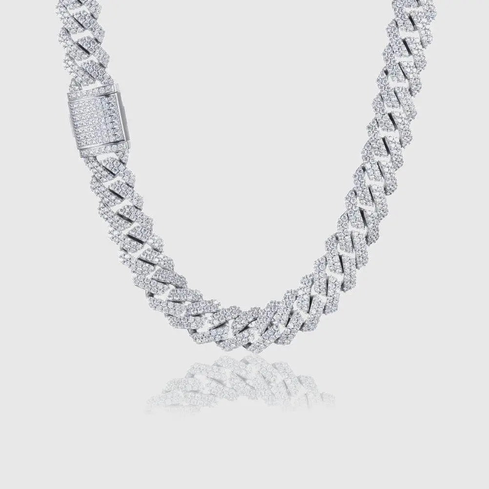 14MM VVS ICED OUT CUBAN CHAIN - Image 3