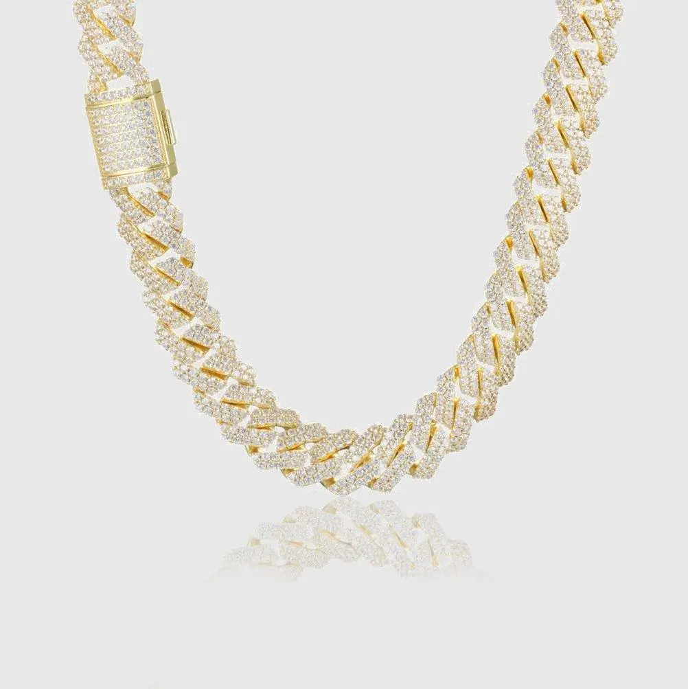 14MM VVS ICED OUT CUBAN CHAIN - Image 4
