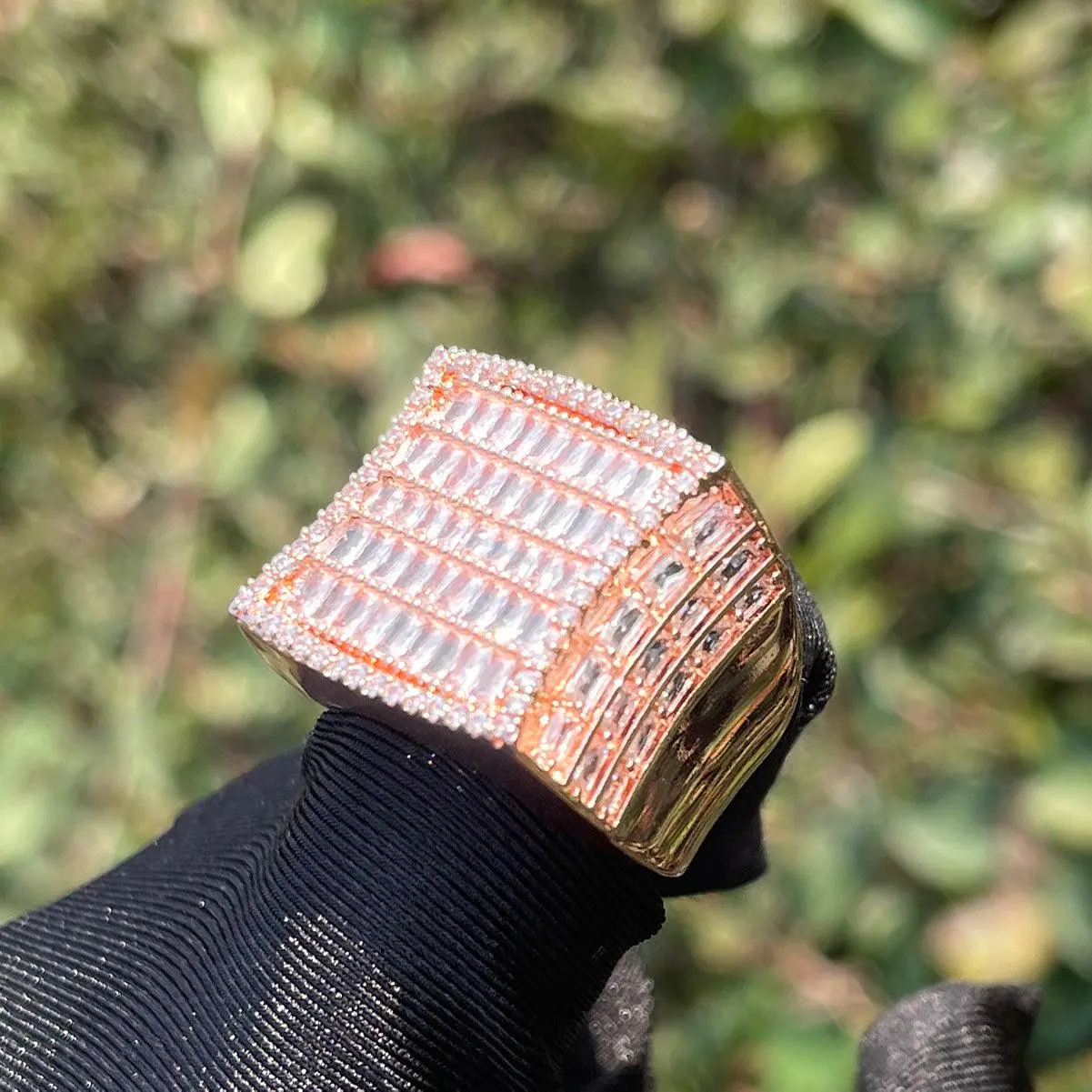 Diamond Show Iced Out Ring - Image 3