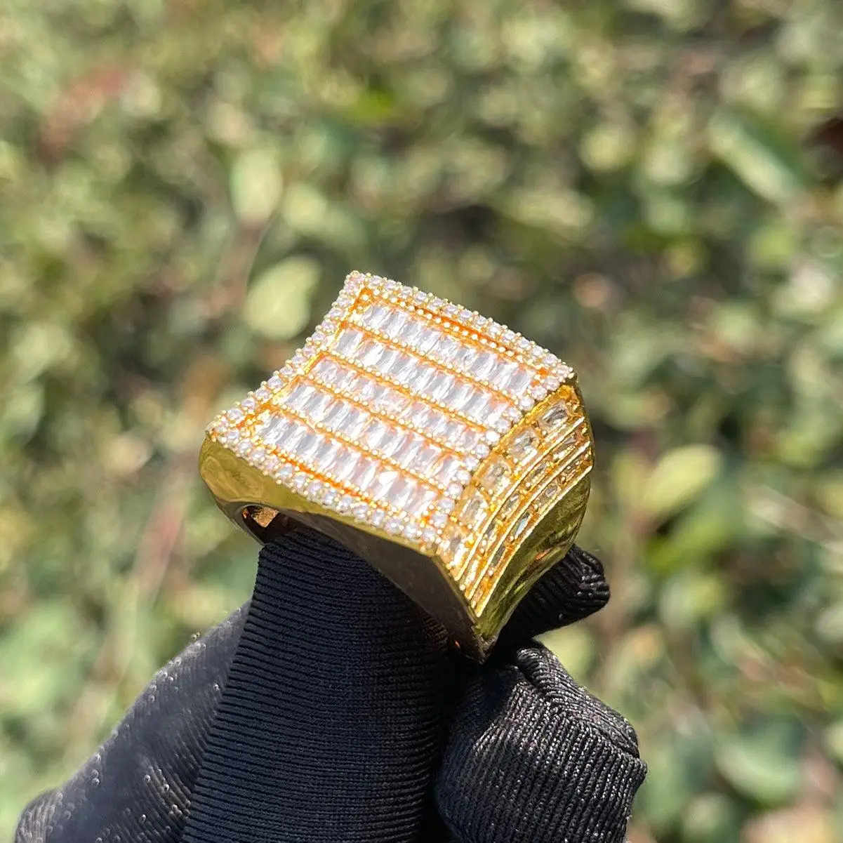 Diamond Show Iced Out Ring - Image 4