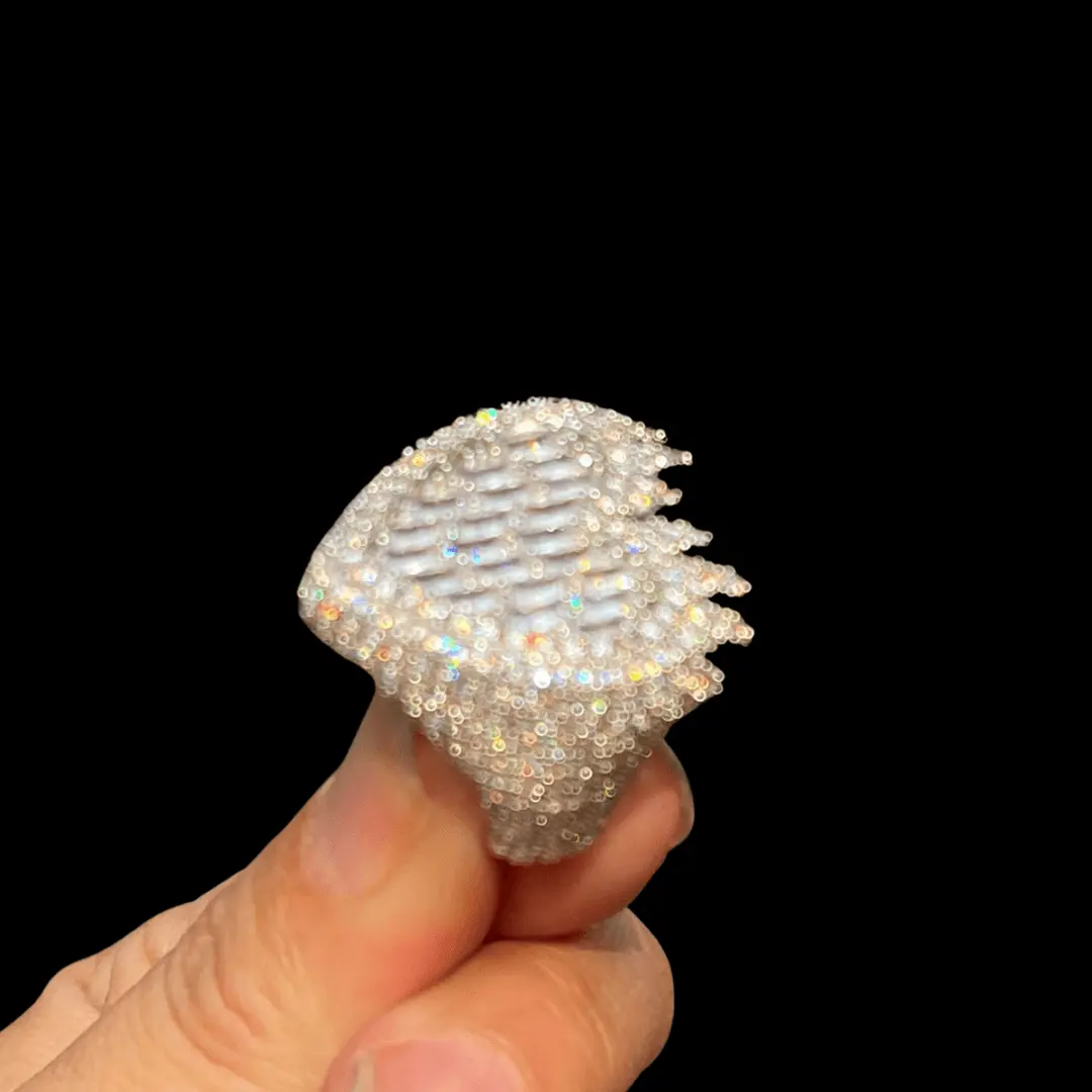 Flamy Heart Iced Out Ring - Image 4