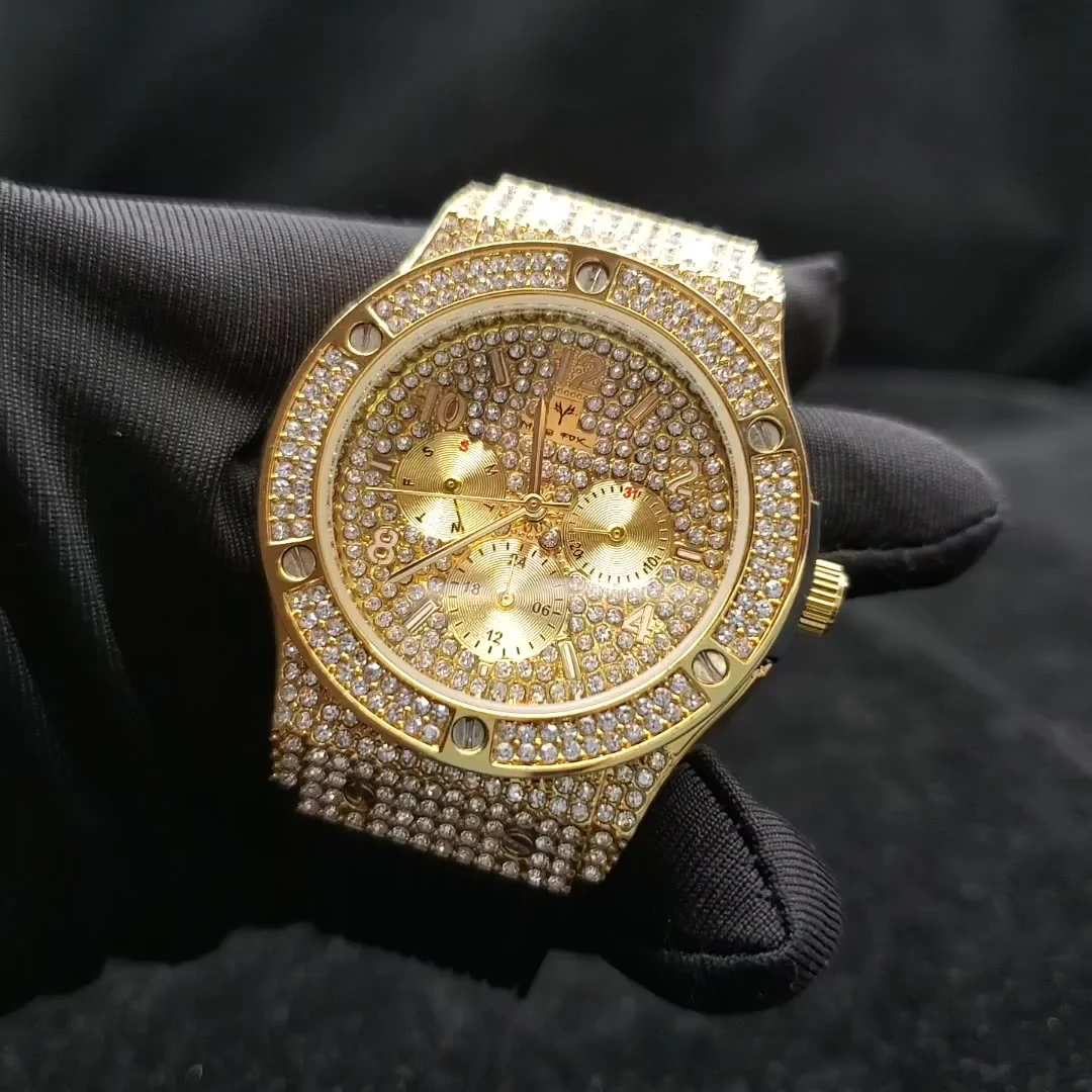Grandeur Iced Out Watch - Image 5