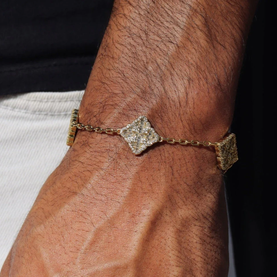 Iced Clover Bracelet - Image 7