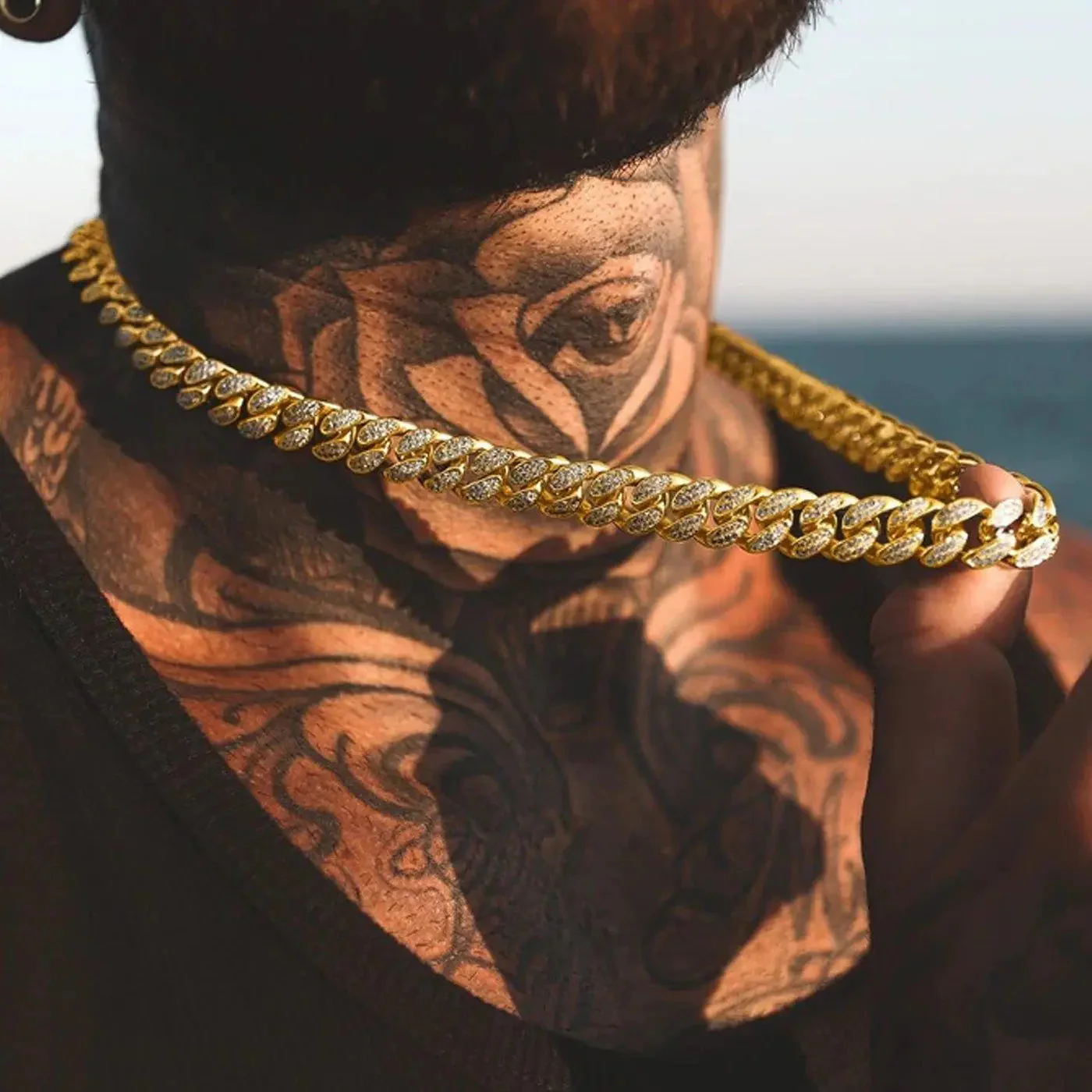 ICED CUBAN CHAIN 12MM - Image 6
