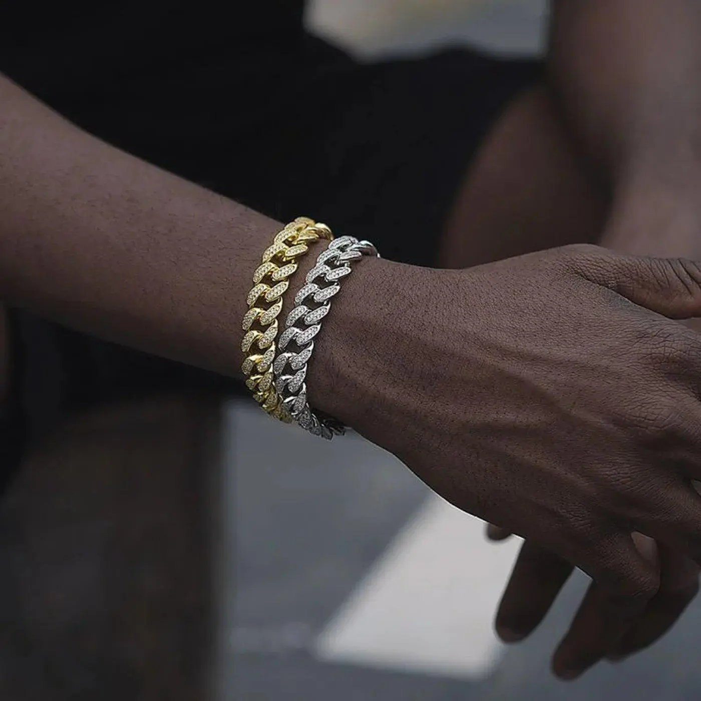 ICED MIAMI CUBAN BRACELET 8MM - Image 4