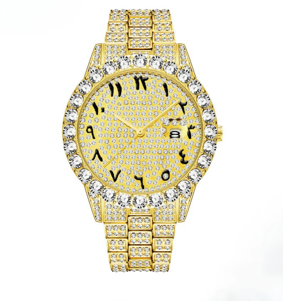 Jade Iced Out Watch - Image 2
