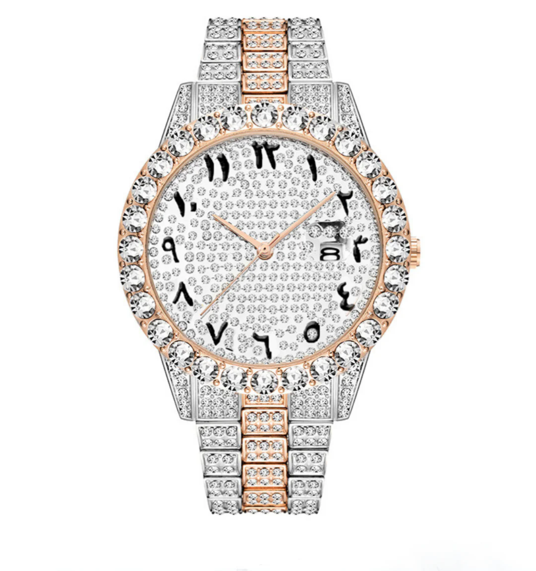 Jade Iced Out Watch - Image 5