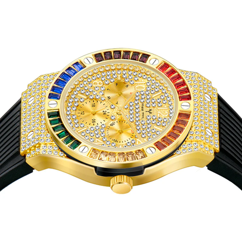 Kenzo Iced Out Watch - Image 6
