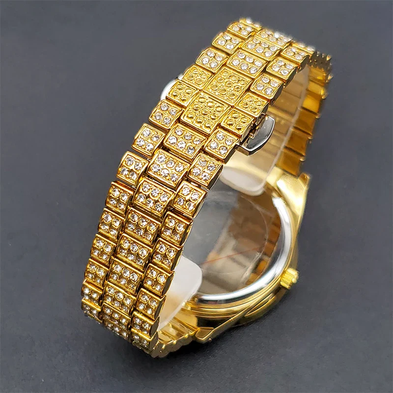 Khalil Classic Iced Out Watch - Image 6