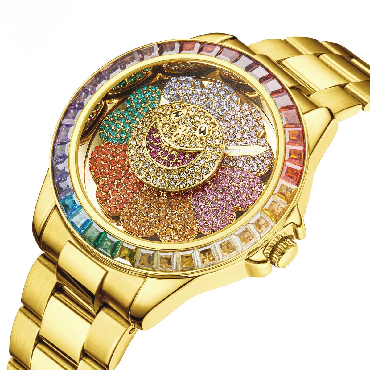 Limited Edition Flower Baguette Watch - Image 3