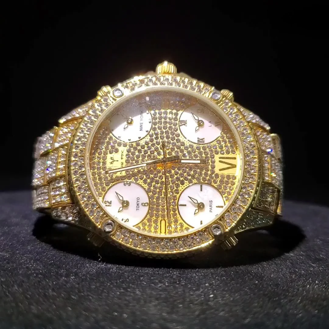 Marseille Iced Out Watch - Image 6