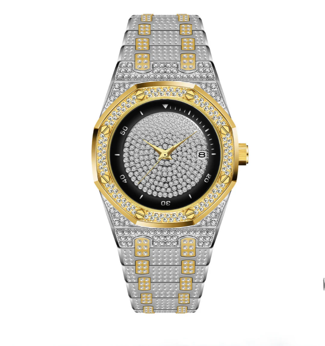 Midas Iced Out Watch - Image 3