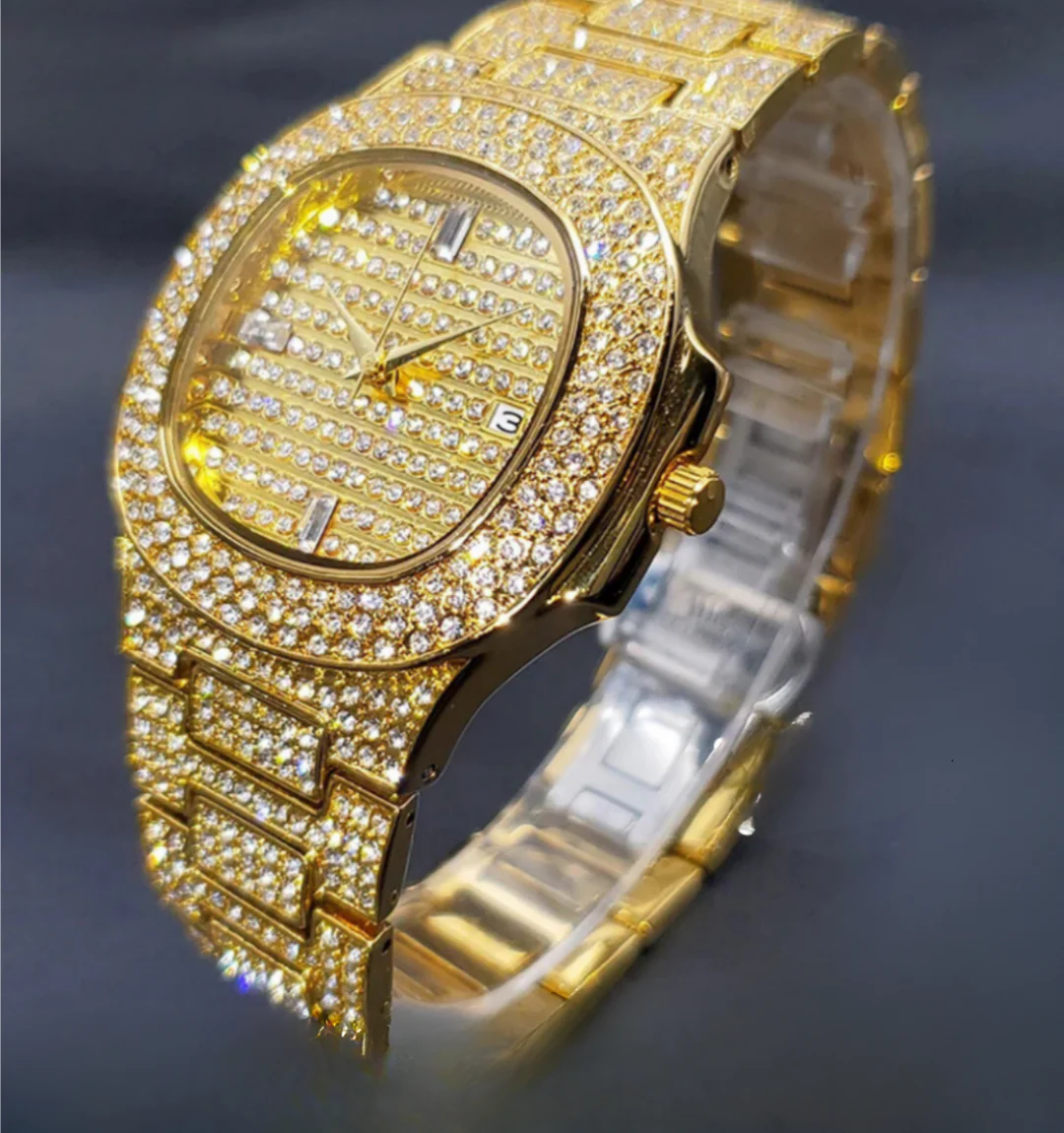 Monaco Iced Out Watch - Image 2