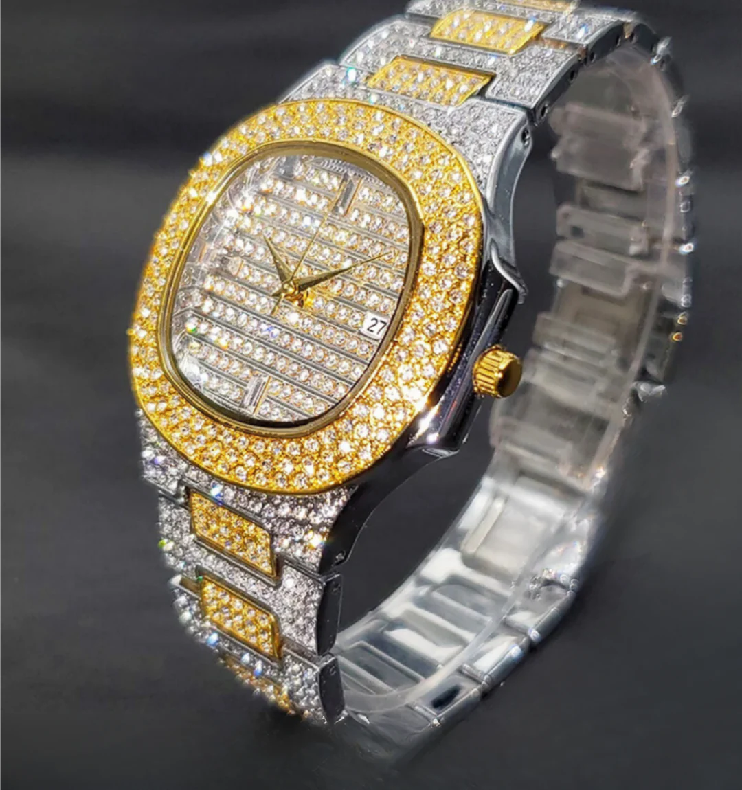 Monaco Iced Out Watch - Image 4
