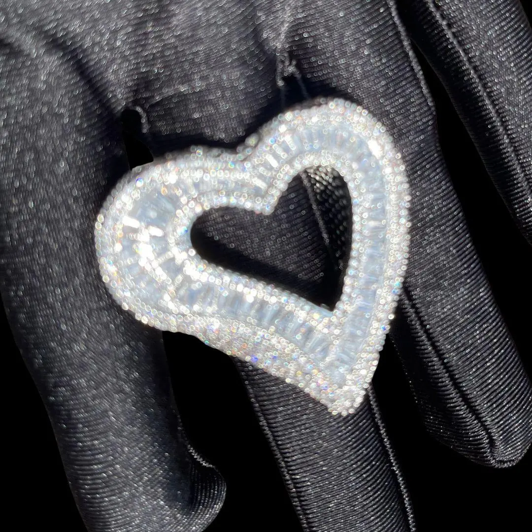 Open Heart Iced Out Ring - Image 3