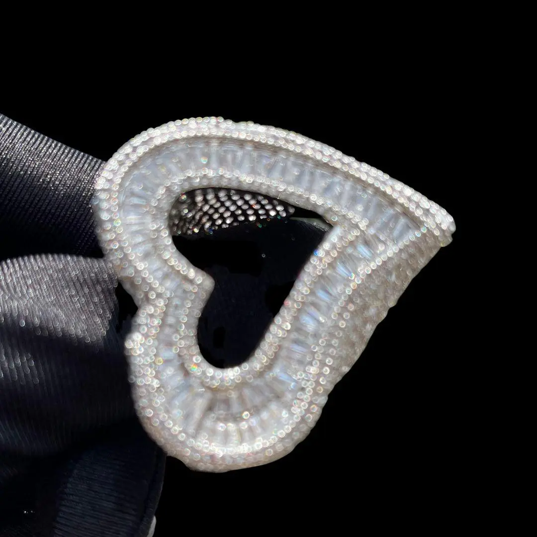Open Heart Iced Out Ring - Image 5