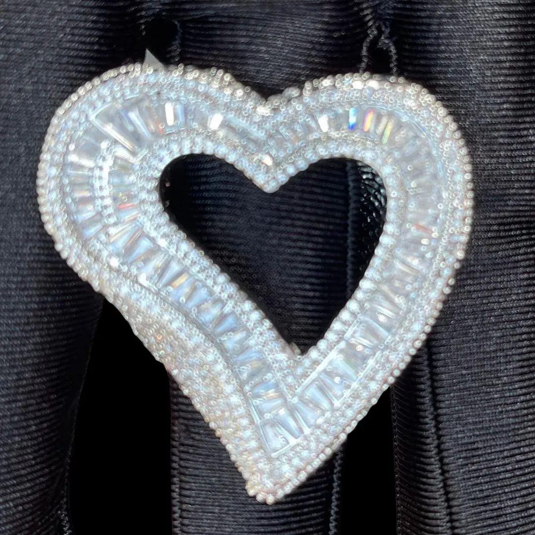 Open Heart Iced Out Ring - Image 6