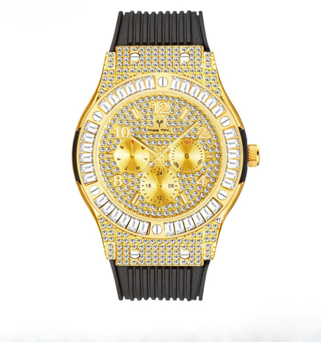 Opulent Iced Out Watch - Image 3