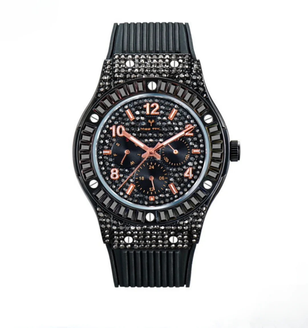 Opulent Iced Out Watch - Image 4
