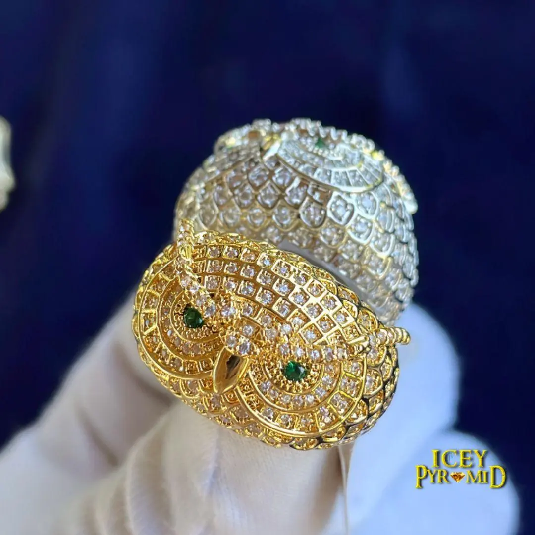 Owl Iced Out Ring - Image 11