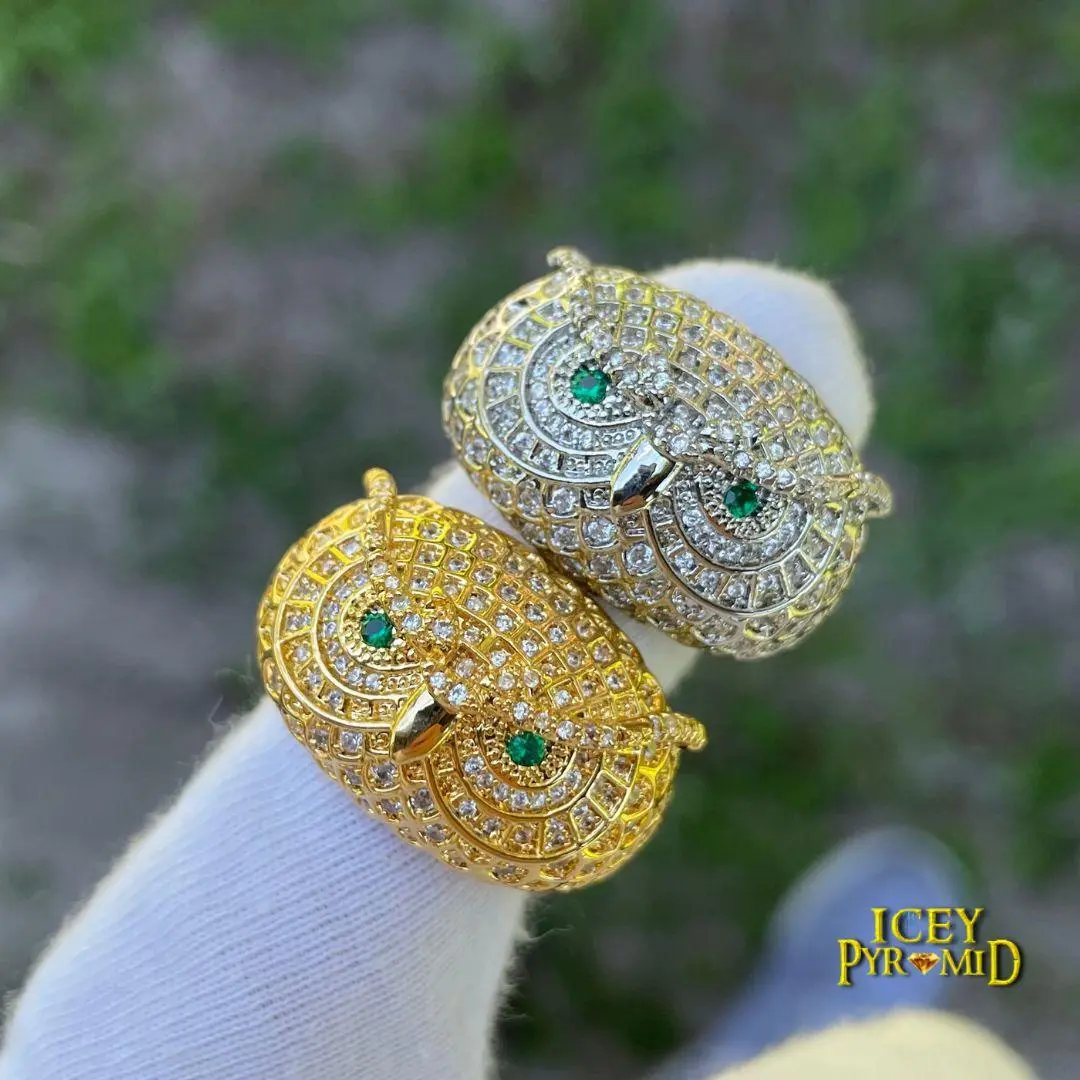 Owl Iced Out Ring - Image 12