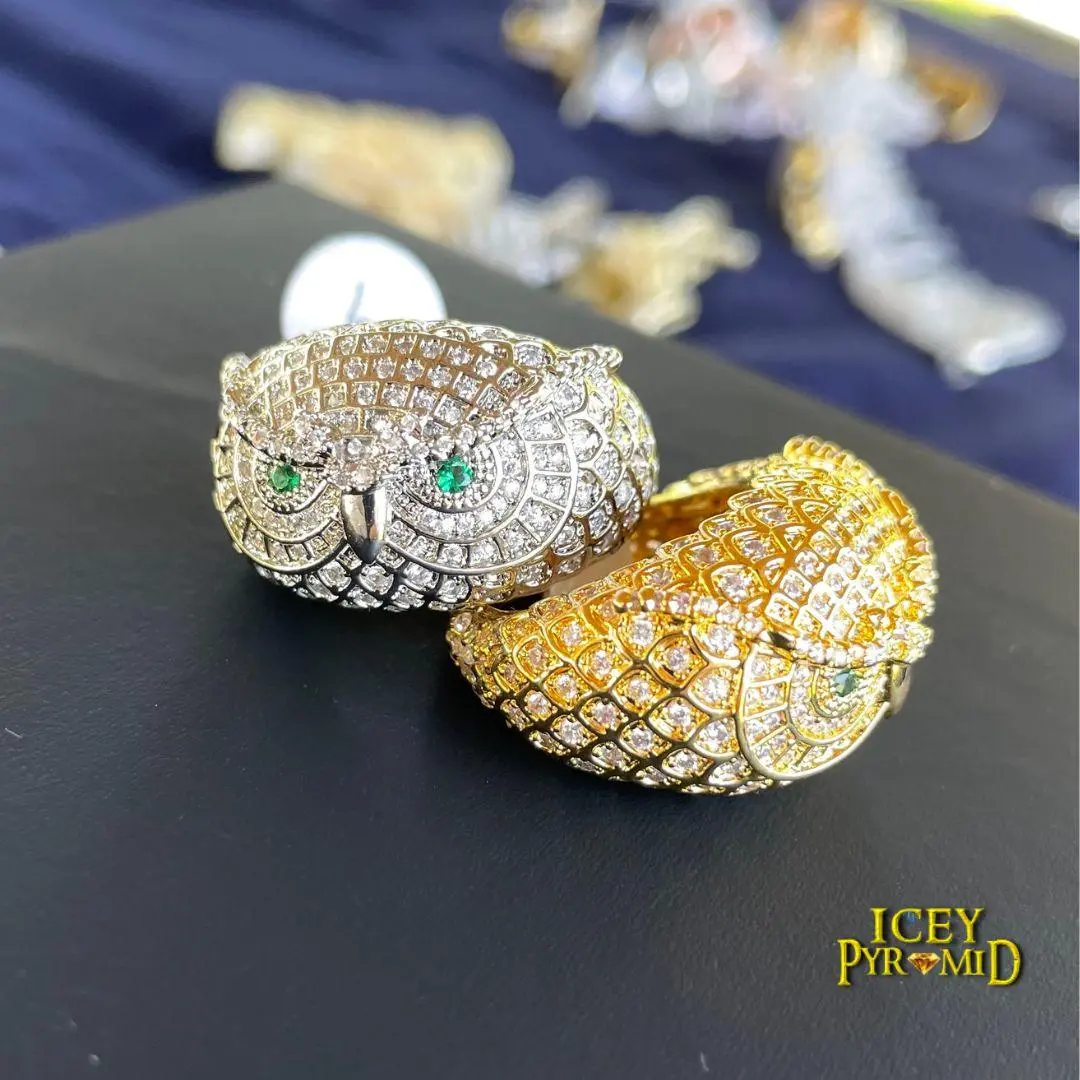 Owl Iced Out Ring - Image 9