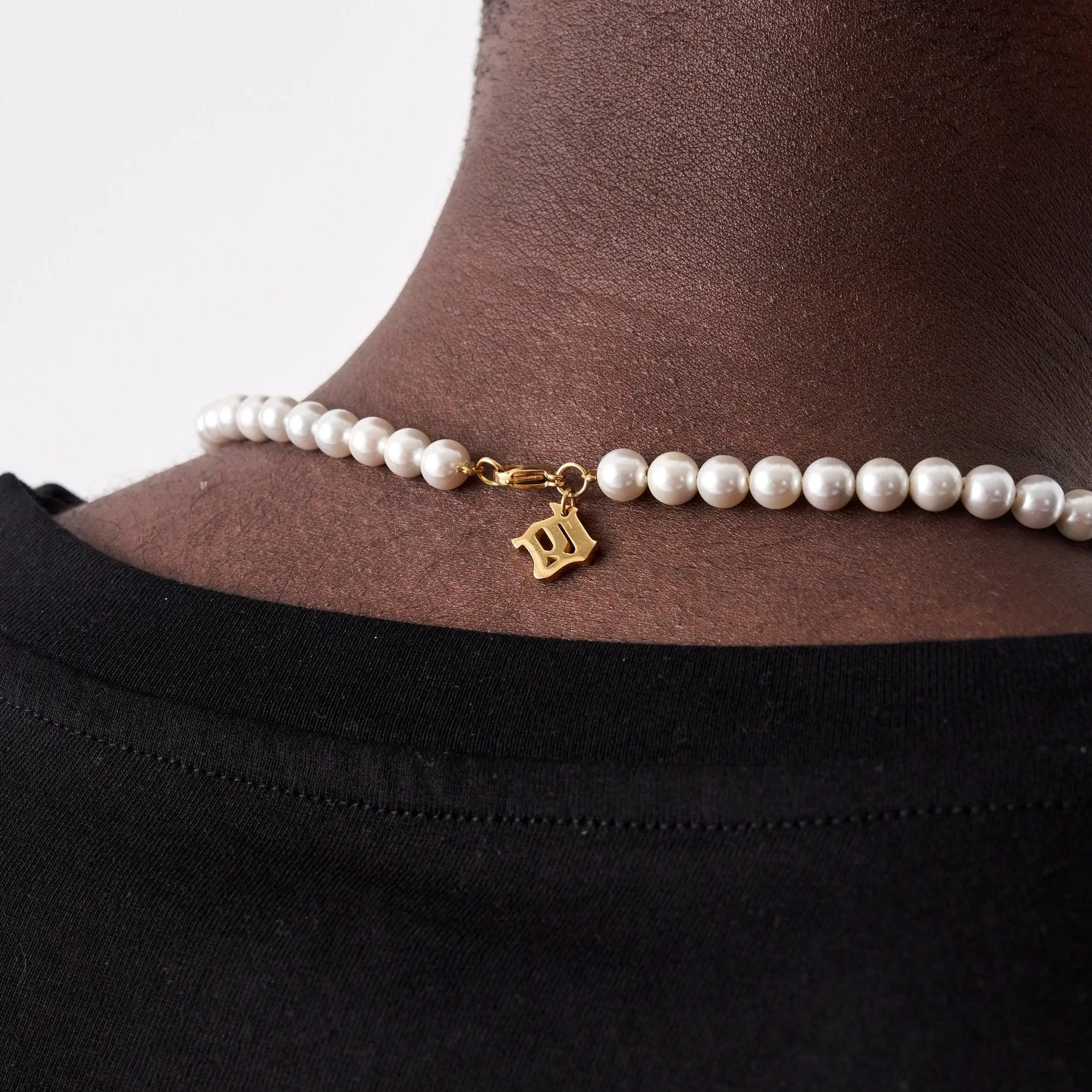 Pearl Cuban Necklace - Image 4