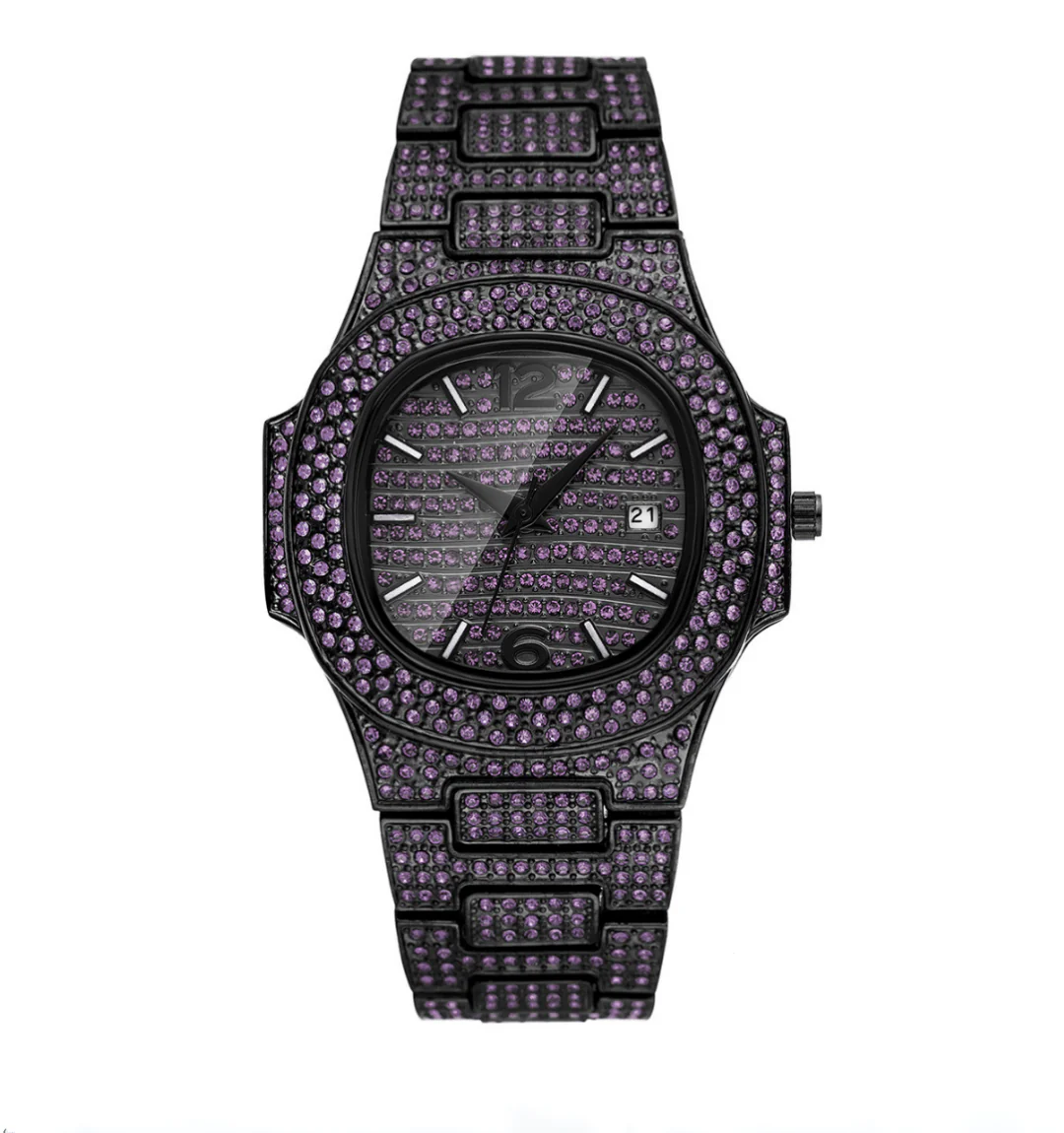 Petal Iced Out Watch - Image 4